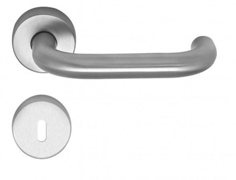 Rondo Pro  inox rozettás belső kilincs 